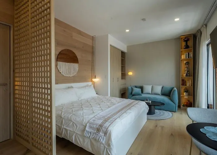 Refined Spacious Studio, Ac, Balcony, Pool & Gym Apartment Mexiko-Stadt